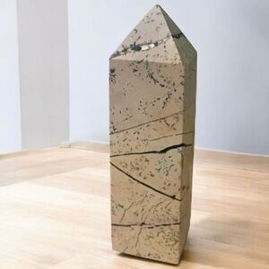 Dendritic Jasper Gemstone Tower